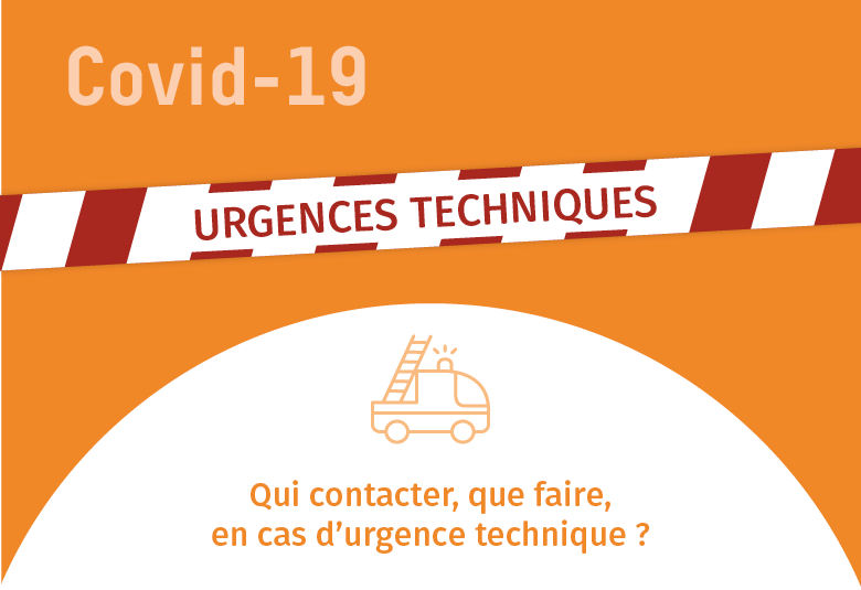 Coronavirus : appelez 13 Habitat uniquement pour les urgences techniques